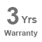 3yrs warranty